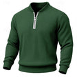 Walter | Classic Ribbed Quarter-Zip Sweater