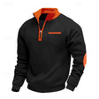 Keith | Rugged Fleece Quarter-Zip Sweatshirt