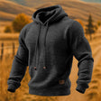 Walter | Rugged Waffle Knit Hoodie