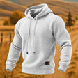Walter | Rugged Waffle Knit Hoodie